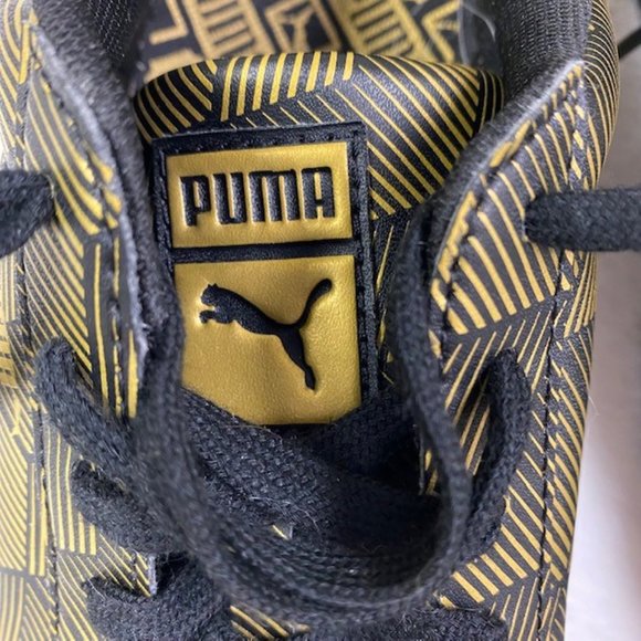 PUMA‎ Women's Basket Classic Metallic Sneaker, size 8.5 - Picture 4 of 11